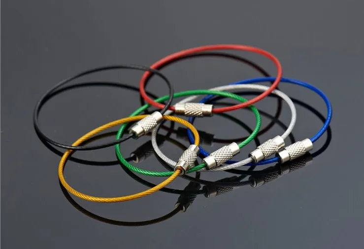5-Pack Carabiner Multi-Tool Keychains