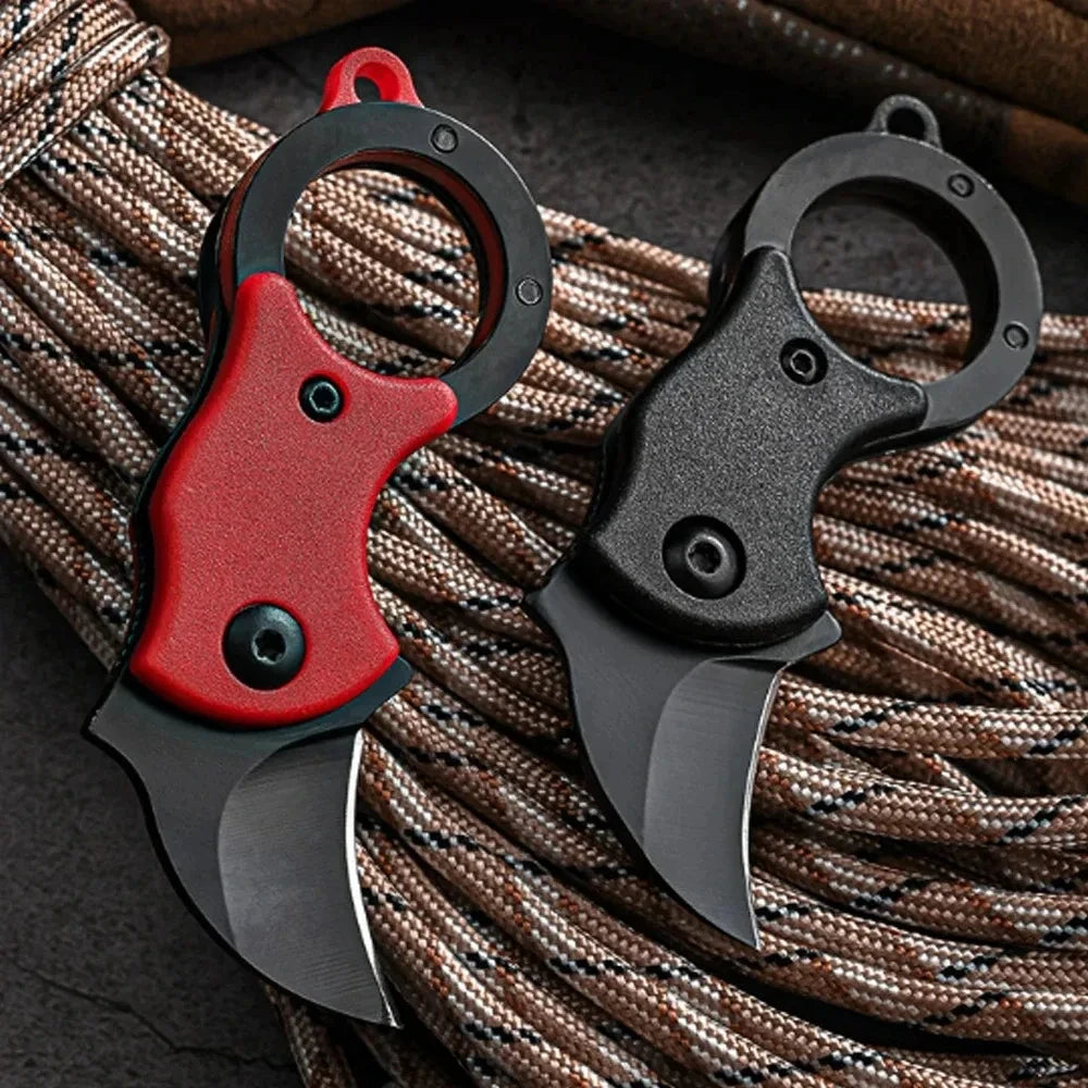 Stainless Steel EDC Knife Keychain