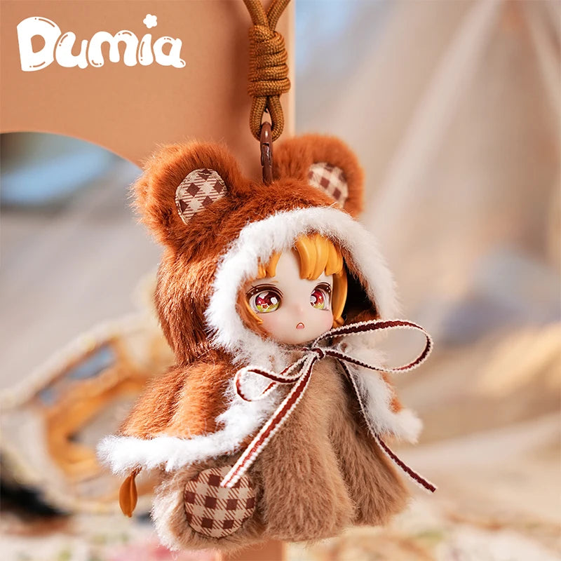 Cute Beast Plush Blind Box Keychain