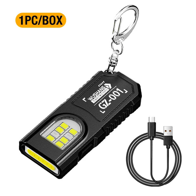 Portable EDC Keychain Flashlight