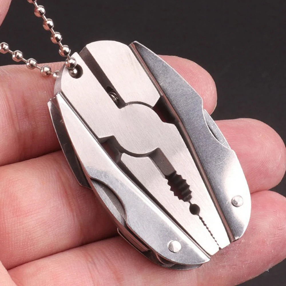 Multi-Tool Pliers Keychain