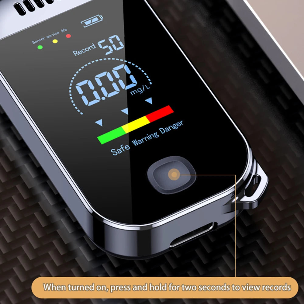Digital Breathalyzer Keychain