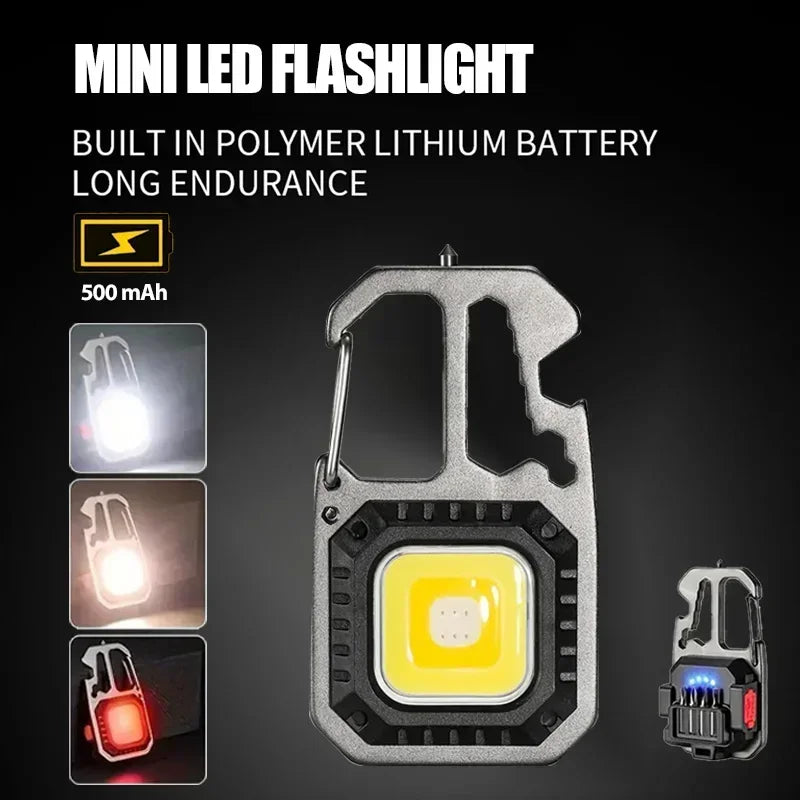 Mini EDC Work Light & Safety Tool