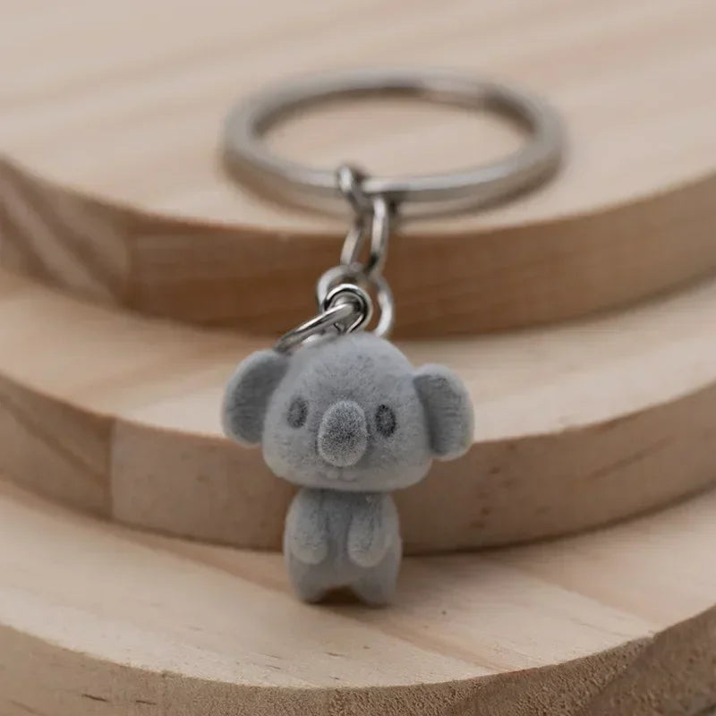 Cute Green Frog Keychain