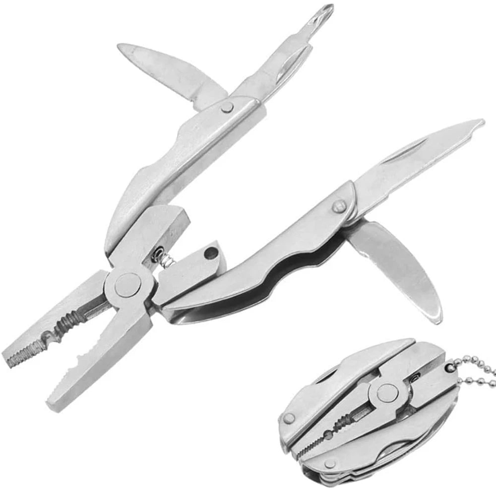 Multi-Tool Pliers Keychain