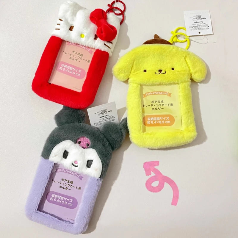 My Melody & Kuromi Plush Keychain