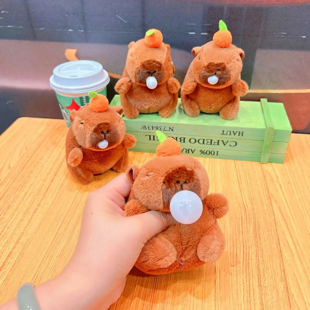 Capybara Bubble Squishy Keychain
