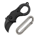 Stainless Steel EDC Knife Keychain