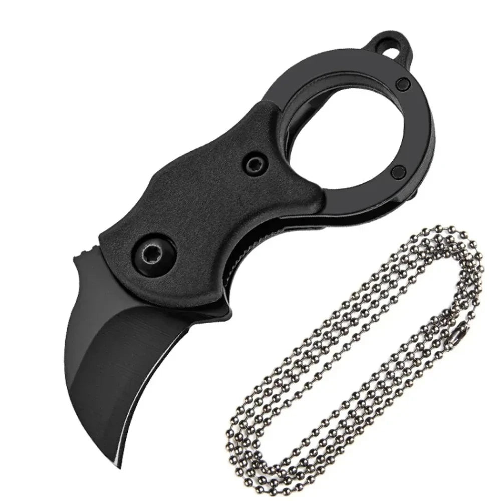 Stainless Steel EDC Knife Keychain