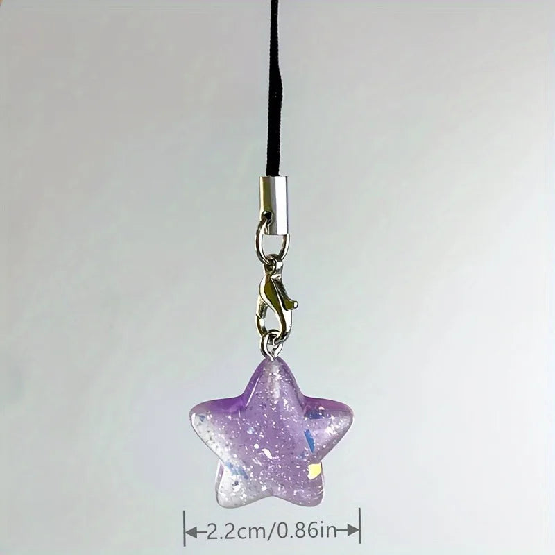 Sparkling Star Phone Charm