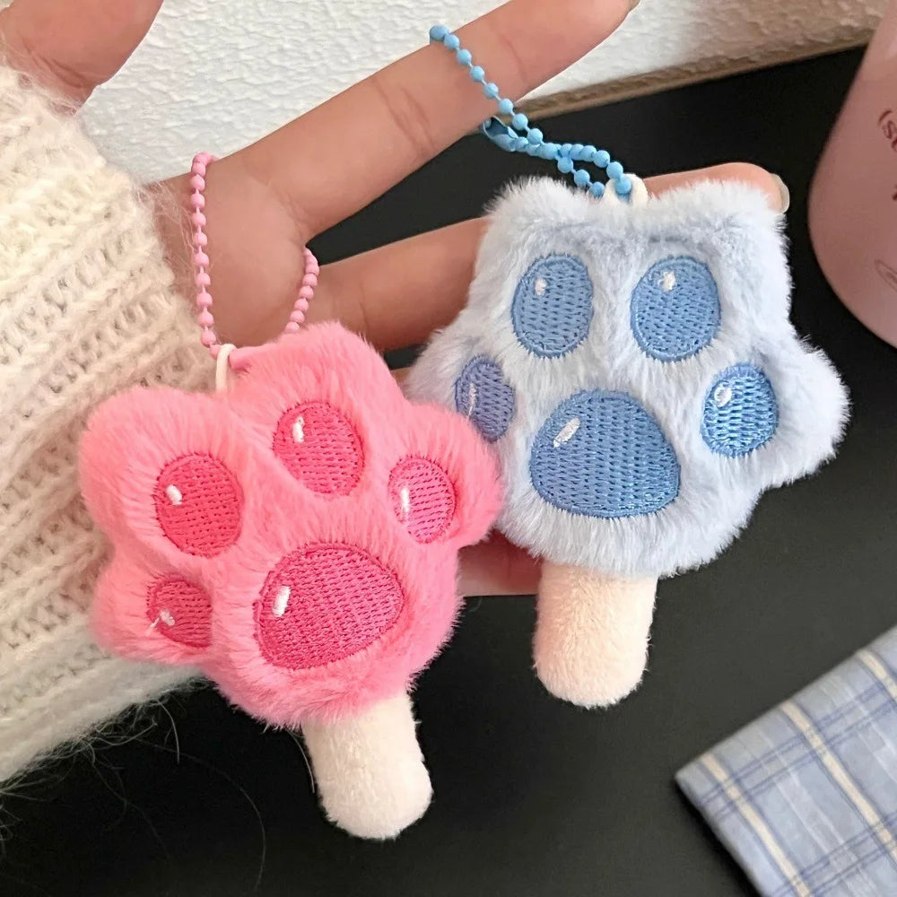 Cat Paw Popsicle Keychain
