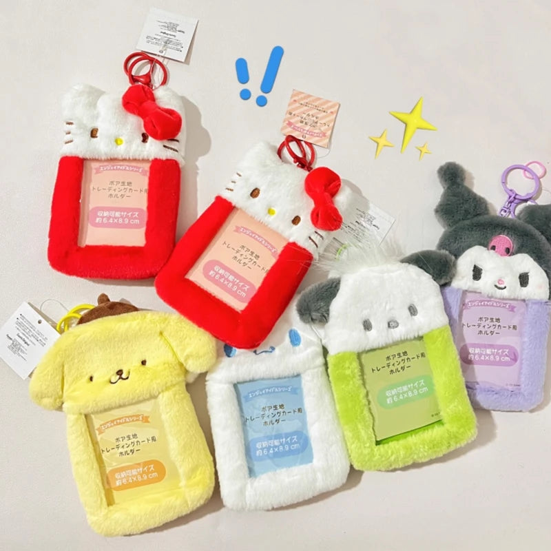 My Melody & Kuromi Plush Keychain
