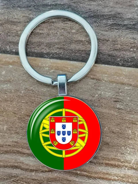 European Flag Keychain
