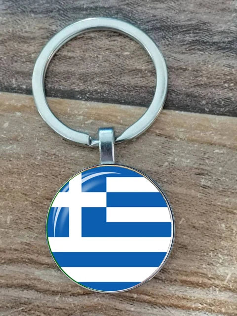 European Flag Keychain
