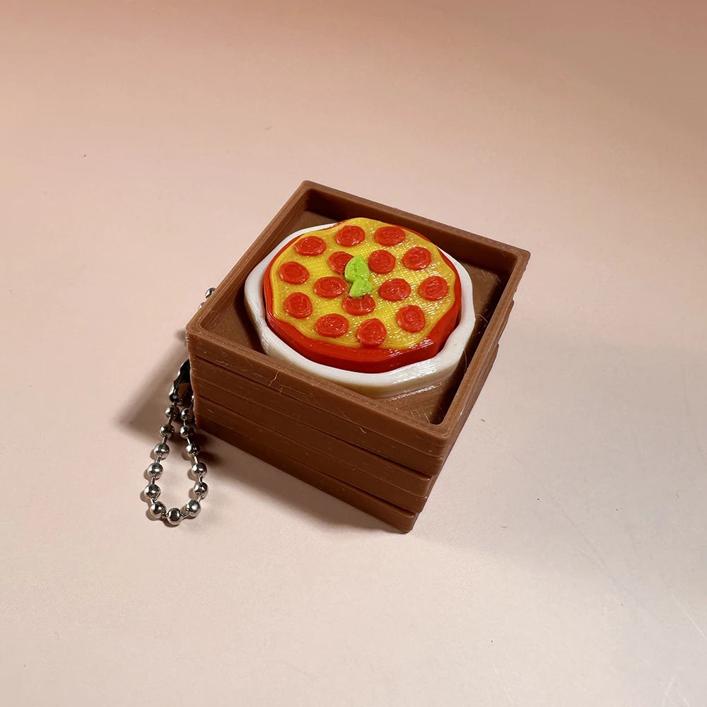 Squishy Food Fidget Clicker Charm