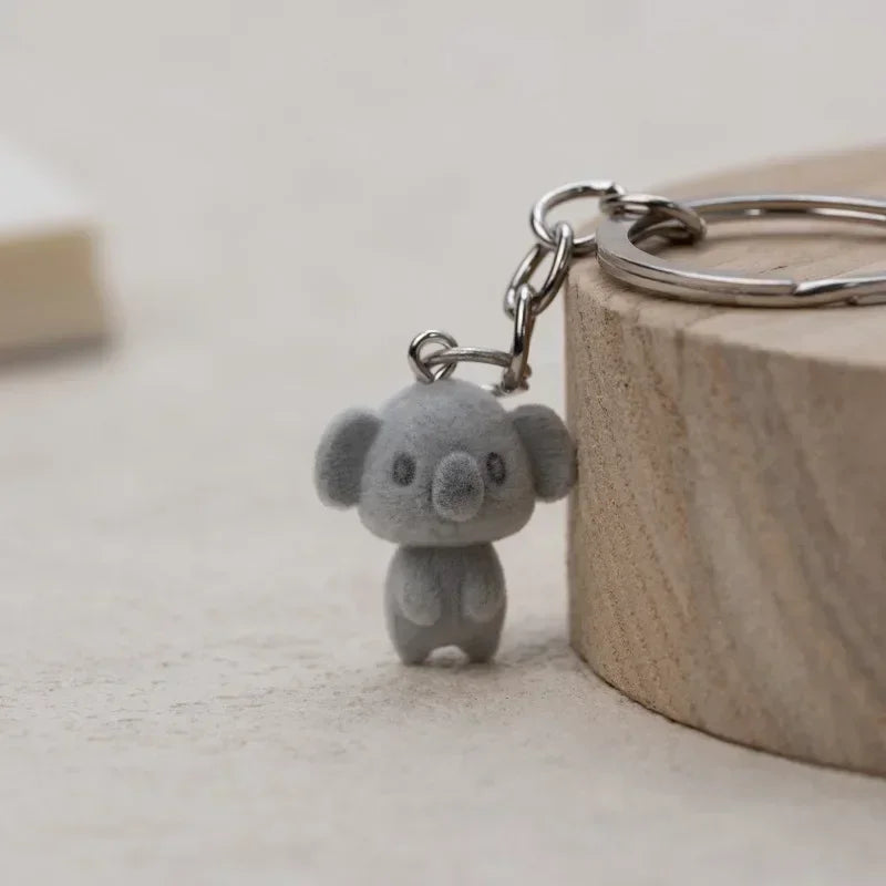 Cute Green Frog Keychain