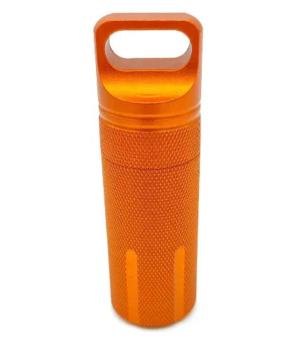 Waterproof Aluminum Pill Case Keychain