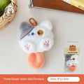 Plush Cat Pendant Keychain