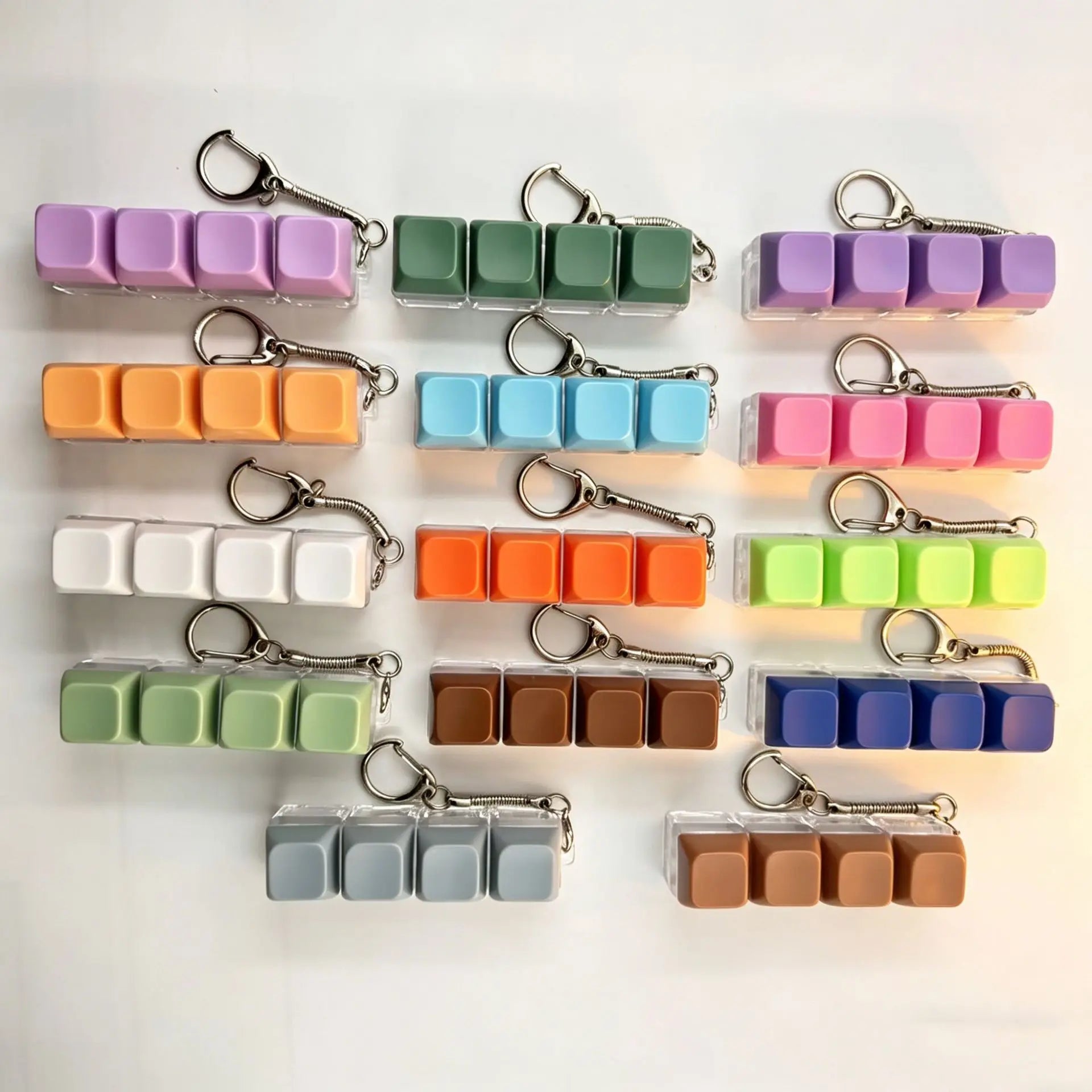 Macaron Clicky Keyboard Fidget Charm