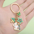 Fairy Tale Enamel Charm Keychain