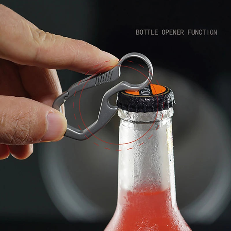 Titanium EDC Keychain Carabiner