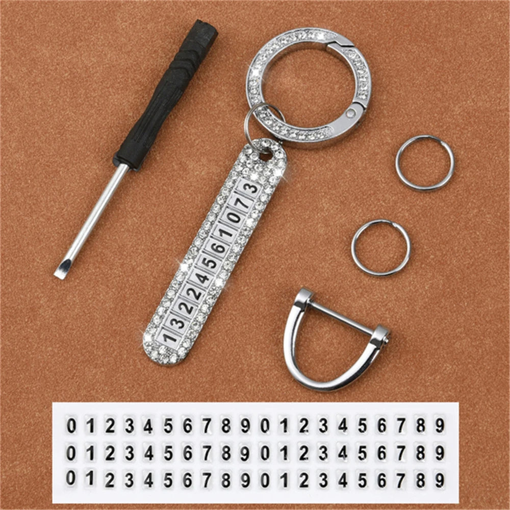 Metal Carabiner Keychain Clip