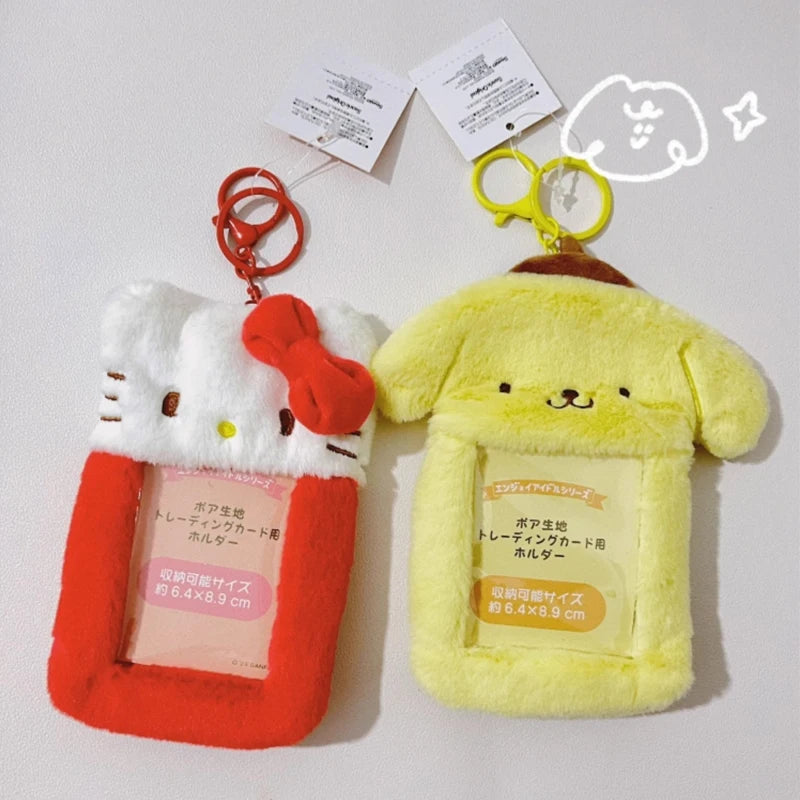 My Melody & Kuromi Plush Keychain