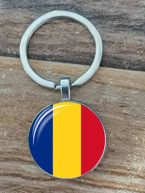 European Flag Keychain