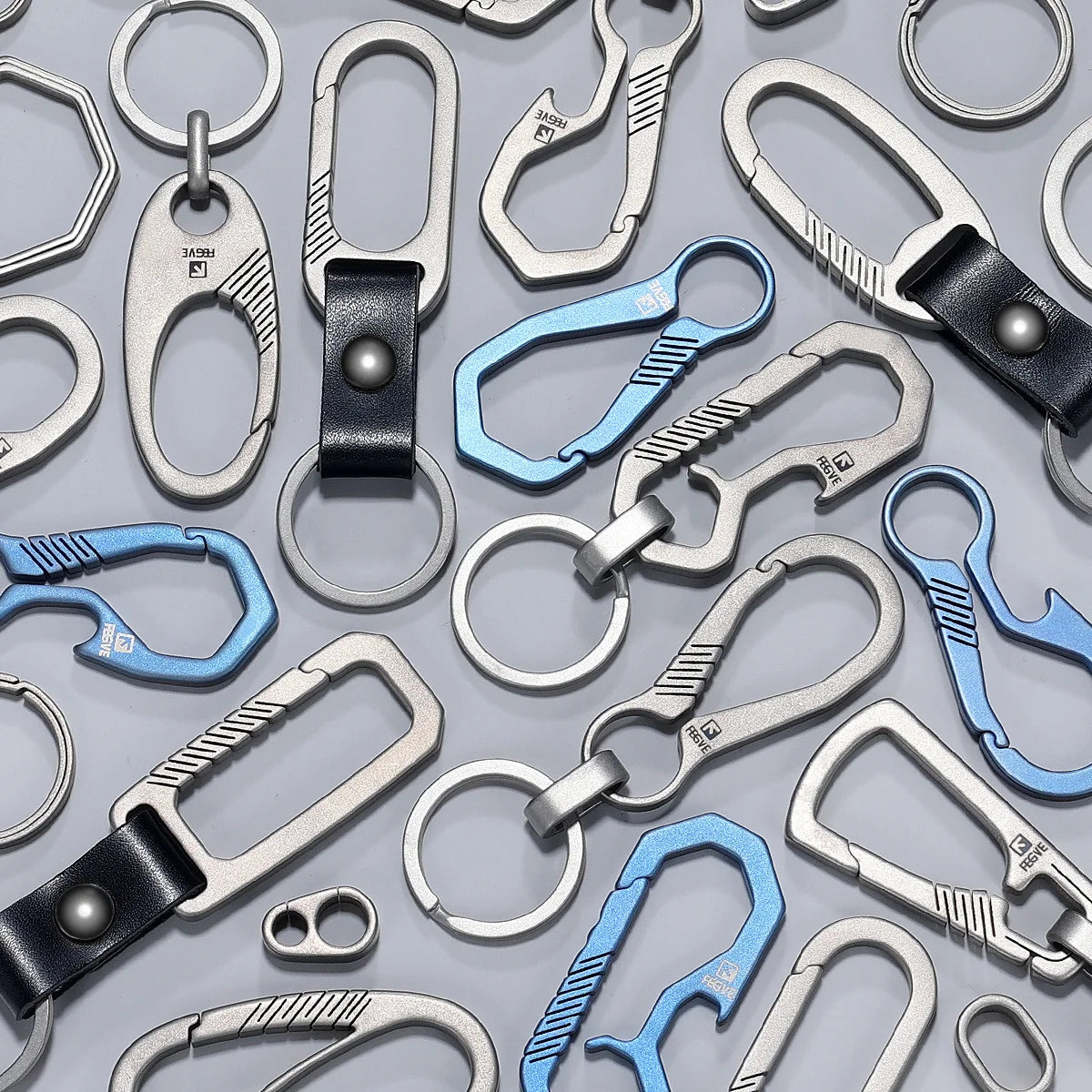 Titanium EDC Keychain Carabiner