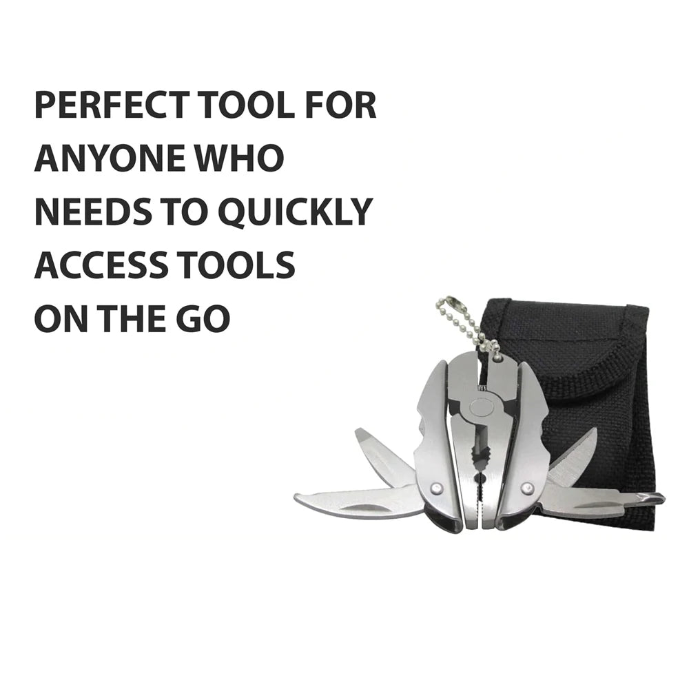 Multi-Tool Pliers Keychain