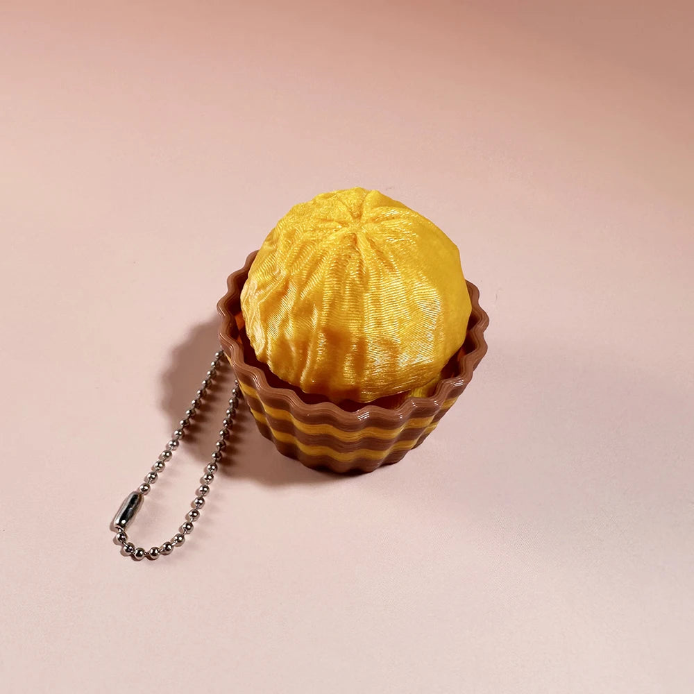 Squishy Food Fidget Clicker Charm