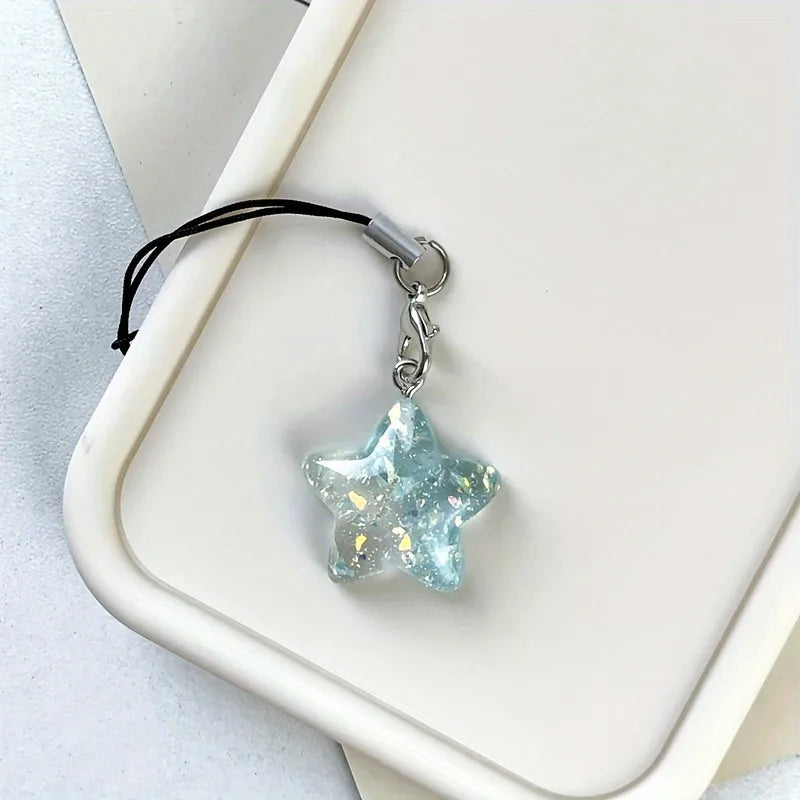 Sparkling Star Phone Charm