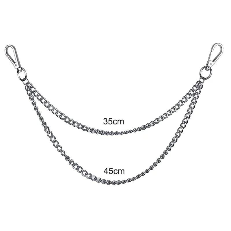Punk Layered Wallet Chain
