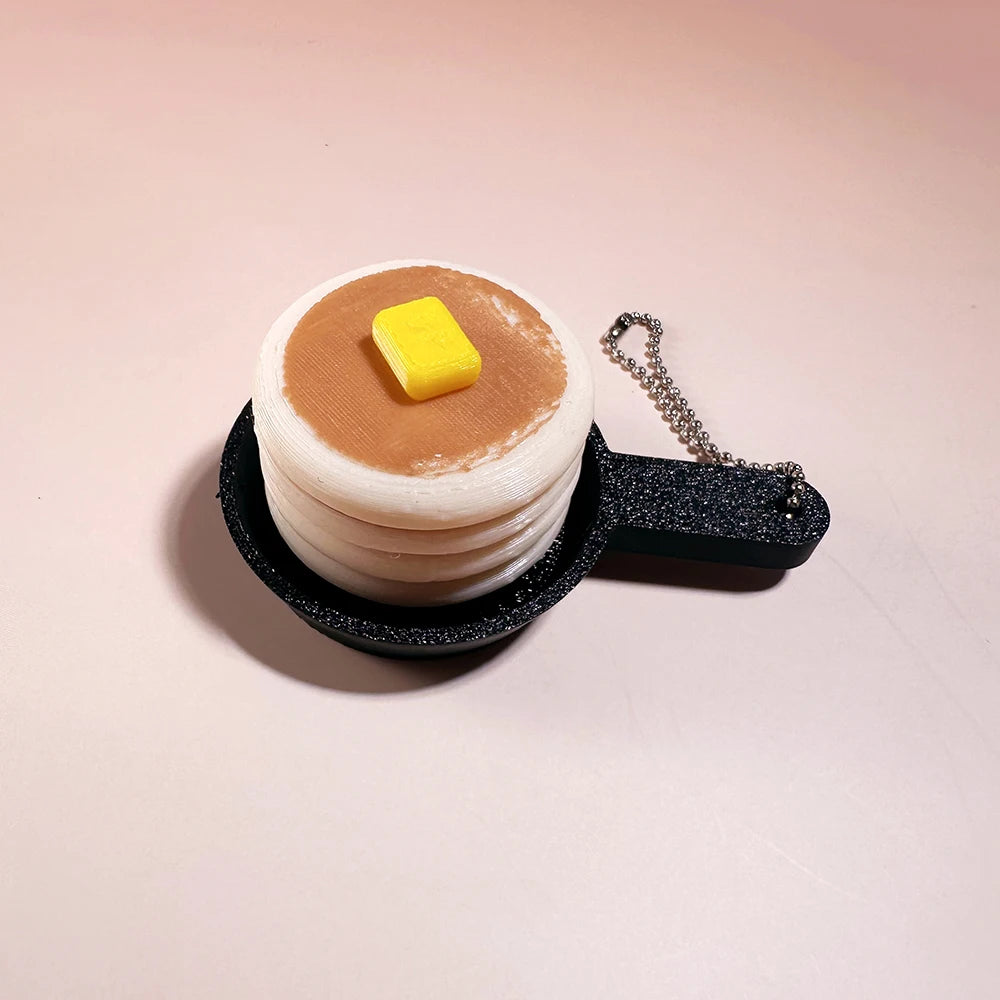 Squishy Food Fidget Clicker Charm