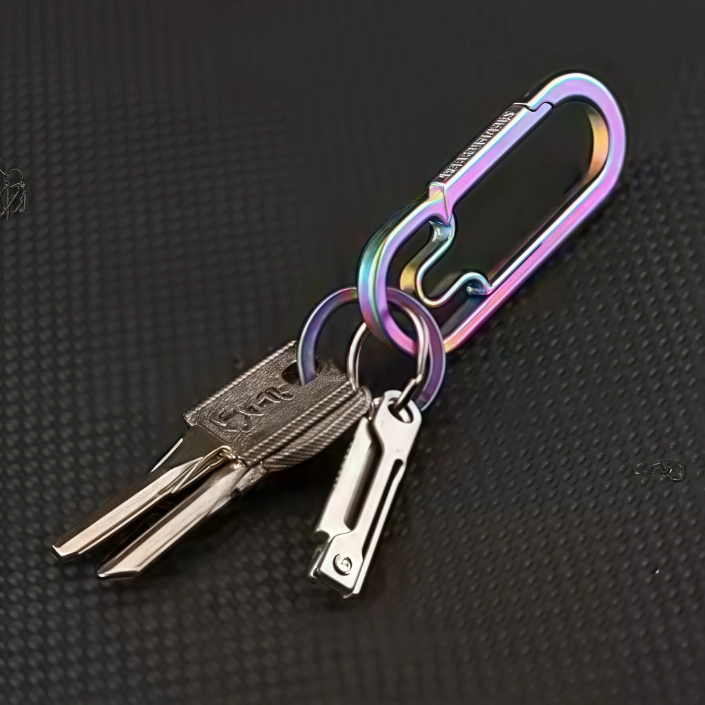 Stainless Steel Mini Folding Knife Keychain