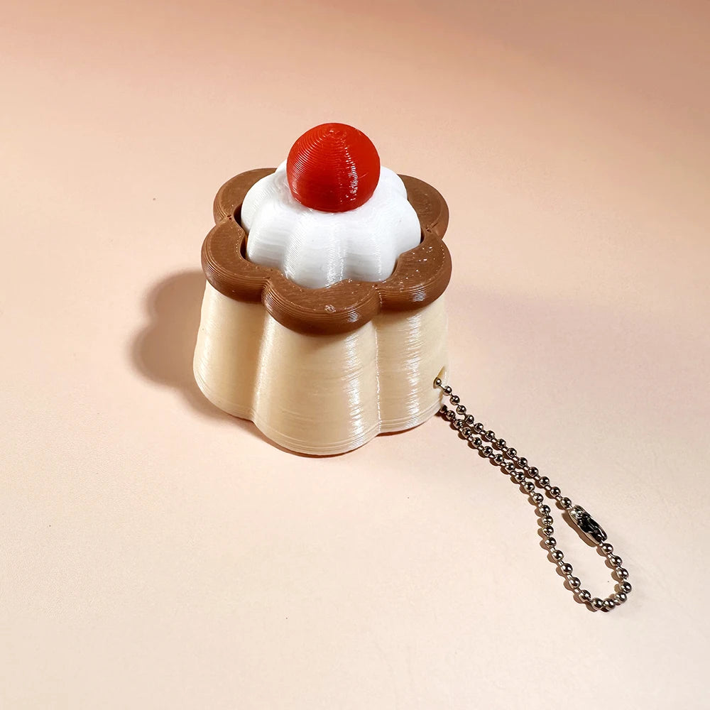 Squishy Food Fidget Clicker Charm