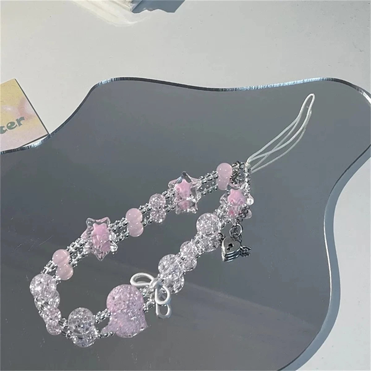 Y2K Star & Bow Phone Charm