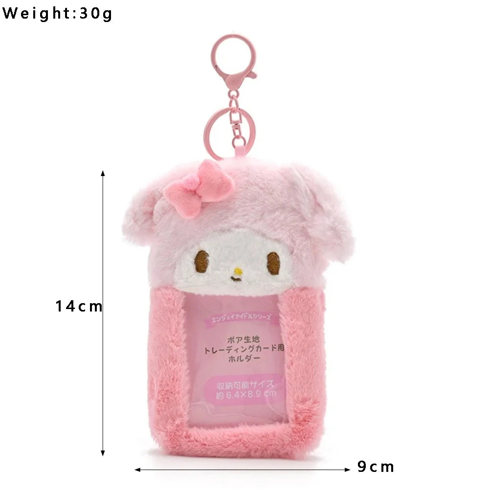 My Melody & Kuromi Plush Keychain