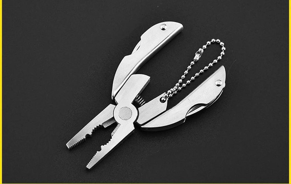 Multi-Tool Pliers Keychain