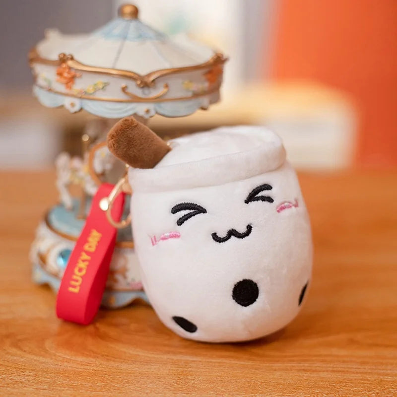Boba Milk Tea Plush Charm