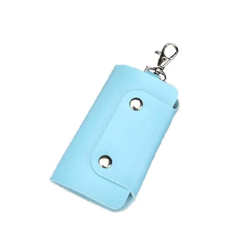 Leather Key Pouch Wallet