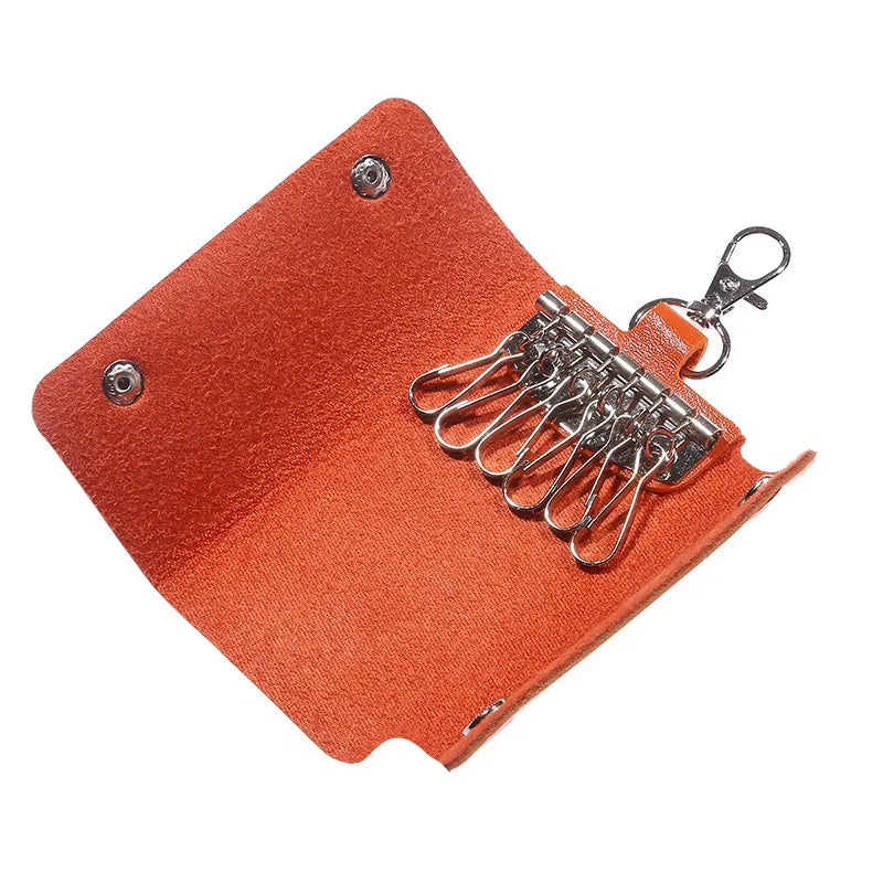Leather Key Pouch Wallet
