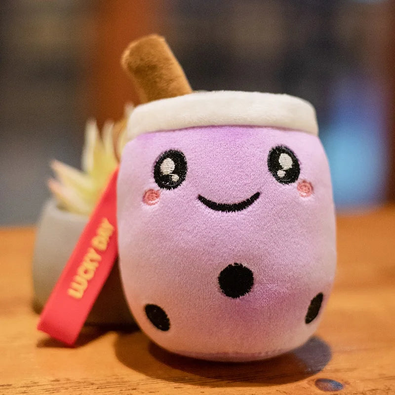 Boba Milk Tea Plush Charm