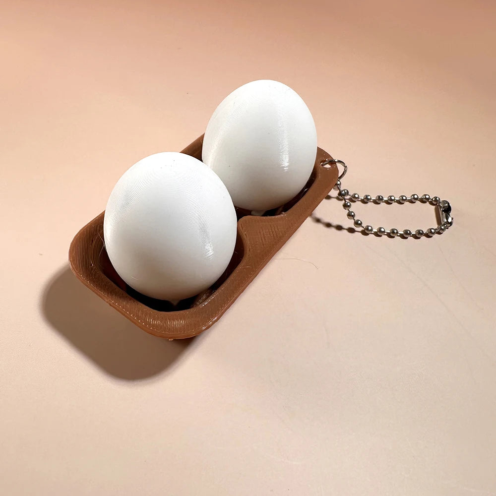 Squishy Food Fidget Clicker Charm