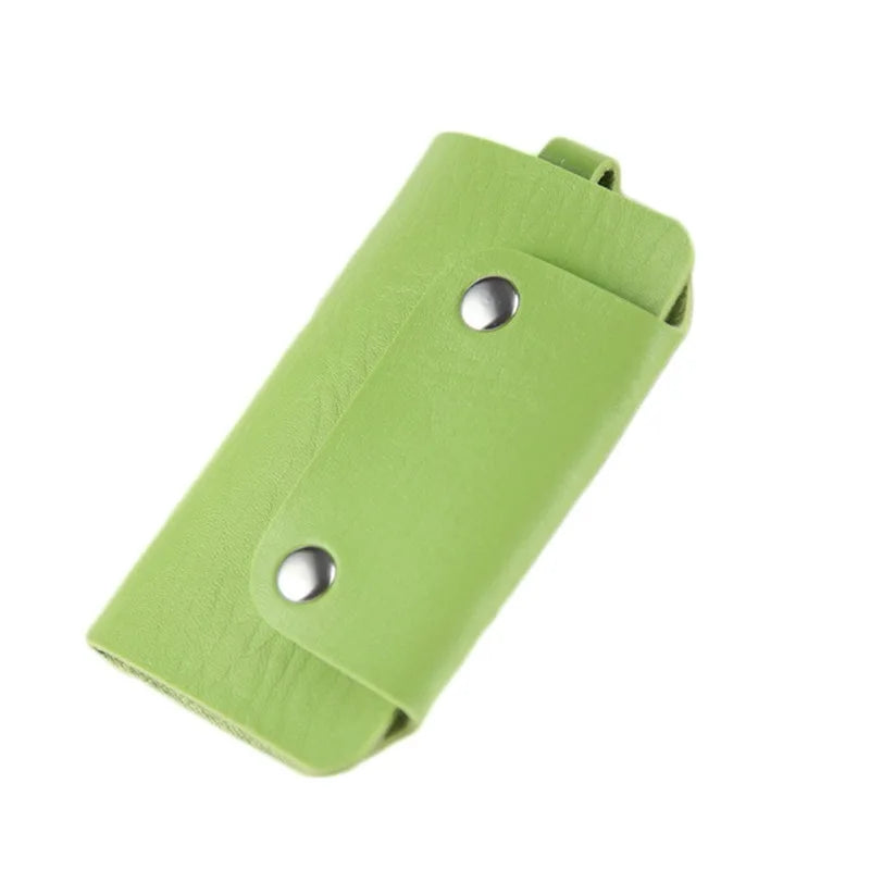 Leather Key Pouch Wallet