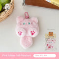 Plush Cat Pendant Keychain
