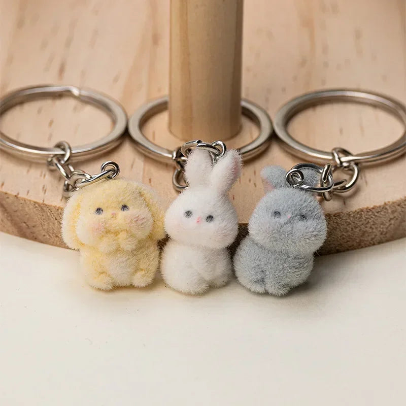 Cute Green Frog Keychain