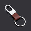 Minimalist Leather Keyring