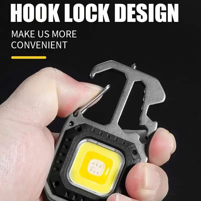 Mini EDC Work Light & Safety Tool