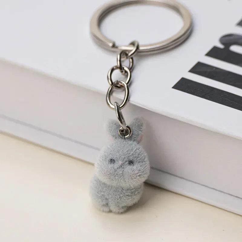 Cute Green Frog Keychain